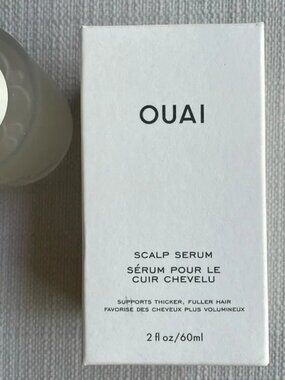 PACK OF 2 OUAI Scalp Serum - Supports Thicker, Fuller Hair - 2 oz